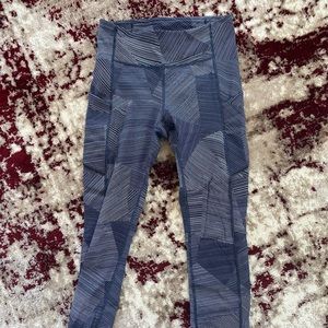LuLuLemon Blue High-Rise Crop Trainer (4)